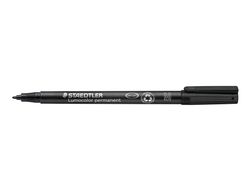 STAEDTLER LUMOCOLOR rotulador permanente (M) punta media 1 mm negro ref. 317-9