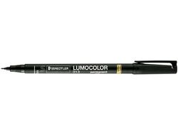 STAEDTLER LUMOCOLOR rotulador permanente (S) punta superfina 0.4 mm NEGRO REF. 313-9