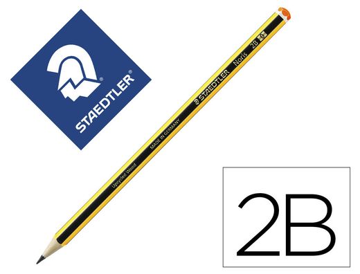 STAEDTLER Noris 120-2B Lapiz Grafito de Madera Ref. 120-0
