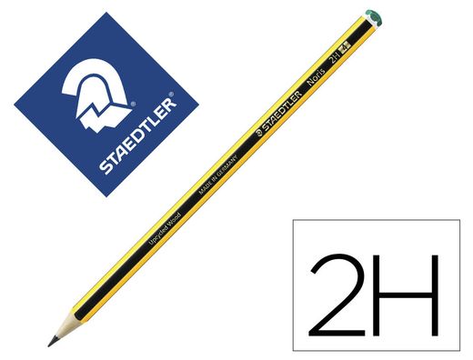 STAEDTLER Noris 120-2H Lapiz Grafito de Madera Ref. 120-4