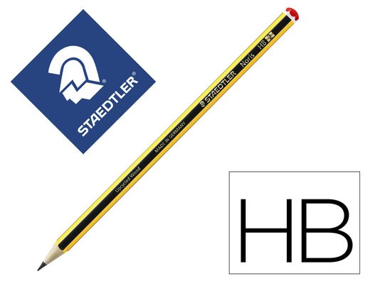 STAEDTLER Noris 120-HB Lapiz Grafito de Madera Ref.120-2