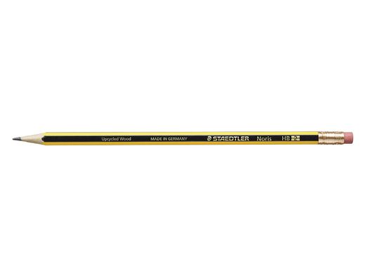 STAEDTLER Noris 122-HB Lapiz Grafito de Madera con goma Ref. 122-HB
