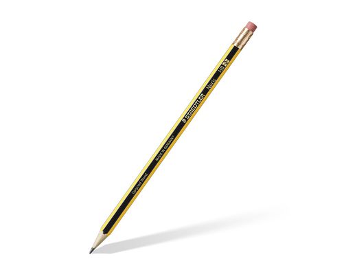 STAEDTLER Noris 122-HB Lapiz Grafito de Madera con goma Ref. 122-HB