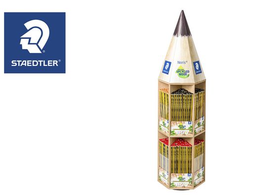 STAEDTLER NORIS Expositor lapices NORIS (576 ud.) Graduaciones surtidas Ref. 120 VS4