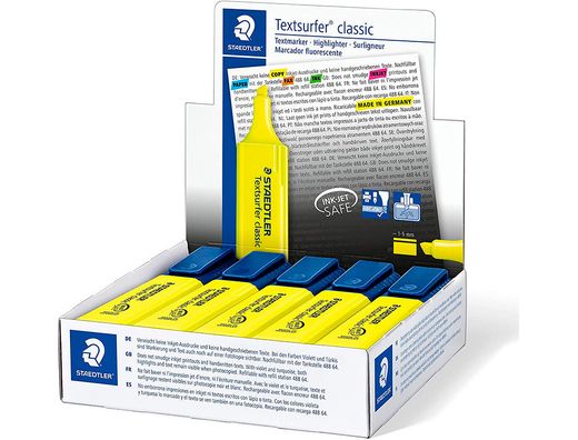STAEDTLER Textsurfer Classic Marcador fluorescente Amarillo Ref. 364-1