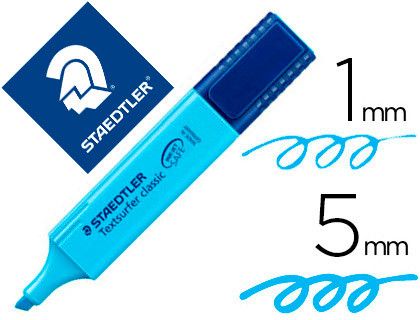 STAEDTLER Textsurfer Classic Marcador fluorescente Azul 364-3