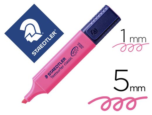STAEDTLER Textsurfer Classic Marcador fluorescente Rosa Ref. 364-23