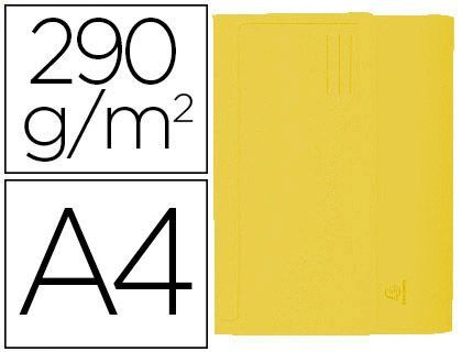 Subcarpeta Cartulina con Bolsa Exacompta Din A4 Amarillo 290 Gr