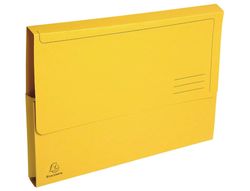 Subcarpeta Cartulina con Bolsa Exacompta Din A4 Amarillo 290 Gr