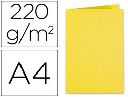 Subcarpeta Cartulina Exacompta Din A4 Amarillo 220 Gr