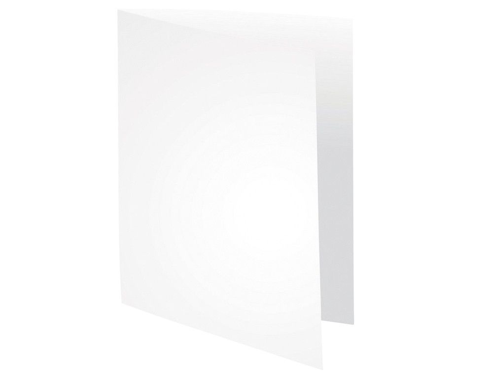 Subcarpeta Cartulina Exacompta Din A4 Blanca 220 Gr