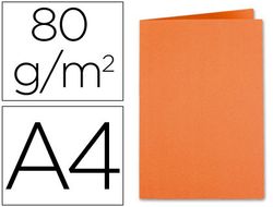 Subcarpeta Cartulina Exacompta Din A4 Naranja 80 Gr