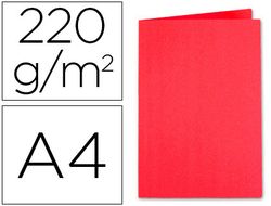Subcarpeta Cartulina Exacompta Din A4 Rojo 220 Gr