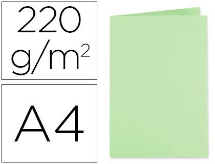 Subcarpeta Cartulina Exacompta Din A4 Verde 220 Gr