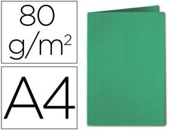 Subcarpeta Cartulina Exacompta Din A4 Verde Oscuro 80 Gr