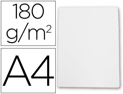Subcarpeta Cartulina Gio Din A4 Blanca 180 G/M2