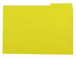 Subcarpeta Cartulina Gio Din A4 Pestaña Derecha 250 G/M2 Amarillo