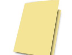 Subcarpeta Cartulina Gio Folio Amarillo Pastel 180 G/M2
