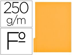 Subcarpeta Cartulina Gio Folio Pestaña Izquierda 250 G/M2 Amarillo