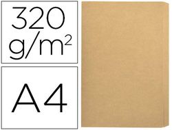 Subcarpeta cartulina gio folio pocket bolsa con solapa intenso kraft bicolor 320g/m2