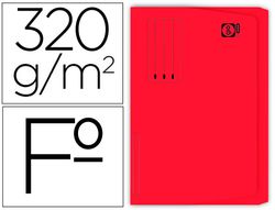 Subcarpeta Cartulina Gio Folio Pocket Rojo - Bolsa y Solapa