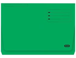Subcarpeta Cartulina Gio Folio Pocket Verde con Bolsa y Solapa 250Gr.