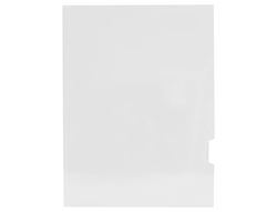 Subcarpeta cartulina gio plastificada presentacion 2 solapas din a4 blanco 275g/m2