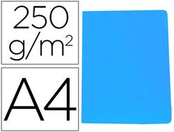 Subcarpeta cartulina gio simple intenso din a4 azul 250g/m2