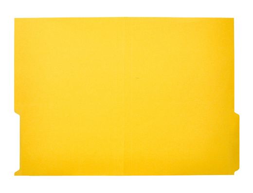 Subcarpeta cartulina liderpapel a4 pestaña inferior 240g/m2 color amarillo