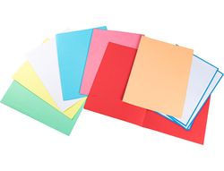 Subcarpeta cartulina liderpapel folio colores surt pte.de 25 sdas.retractiladas