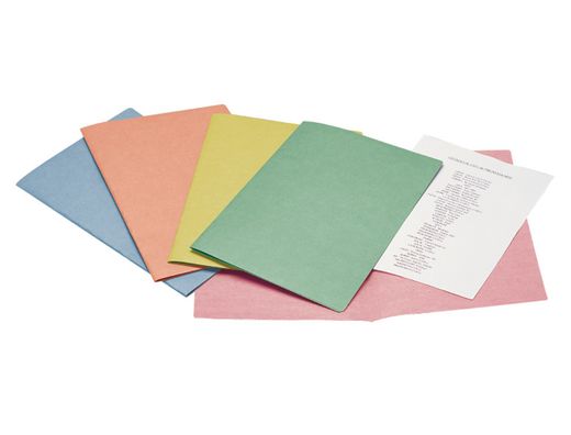 Subcarpeta cartulina liderpapel folio colores surt pte.de 25 sdas.retractiladas