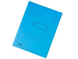 Subcarpeta Cartulina Reciclada Exacompta A4 Azul 280G/M2 Con 2 Solapas Interior