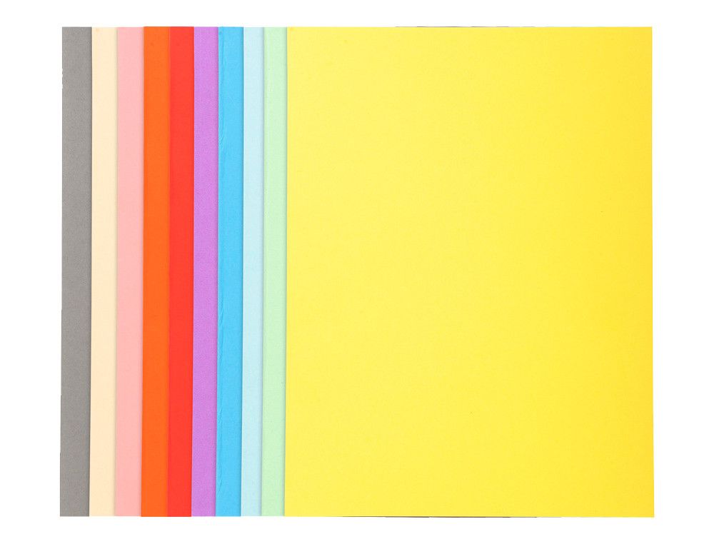 Subcarpeta Cartulina Reciclada Exacompta Din A4 10 Colores Surtidos 170 Gr