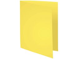 Subcarpeta Cartulina Reciclada Exacompta Din A4 Amarillo 170 Gr