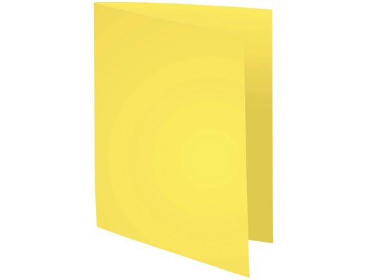 Subcarpeta Cartulina Reciclada Exacompta Din A4 Amarillo 170 Gr