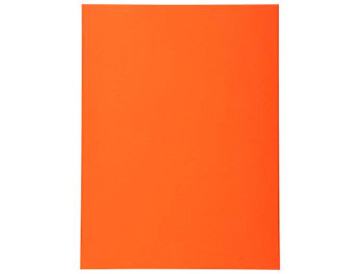 Subcarpeta Cartulina Reciclada Exacompta Din A4 Naranja 170 Gr