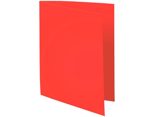 Subcarpeta Cartulina Reciclada Exacompta Din A4 Rojo 180 Gr