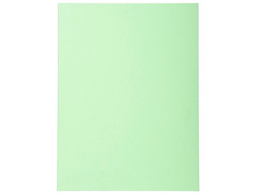 Subcarpeta Cartulina Reciclada Exacompta Din A4 Verde Claro 170 Gr