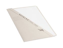 Subcarpeta cartulina tarifold 100% ecologica 226 g/m2 din a4 con bolsa frontal pack de 10 unidades