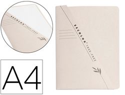 Subcarpeta cartulina tarifold 100% ecologica 226 g/m2 din a4 con bolsa frontal pack de 10 unidades