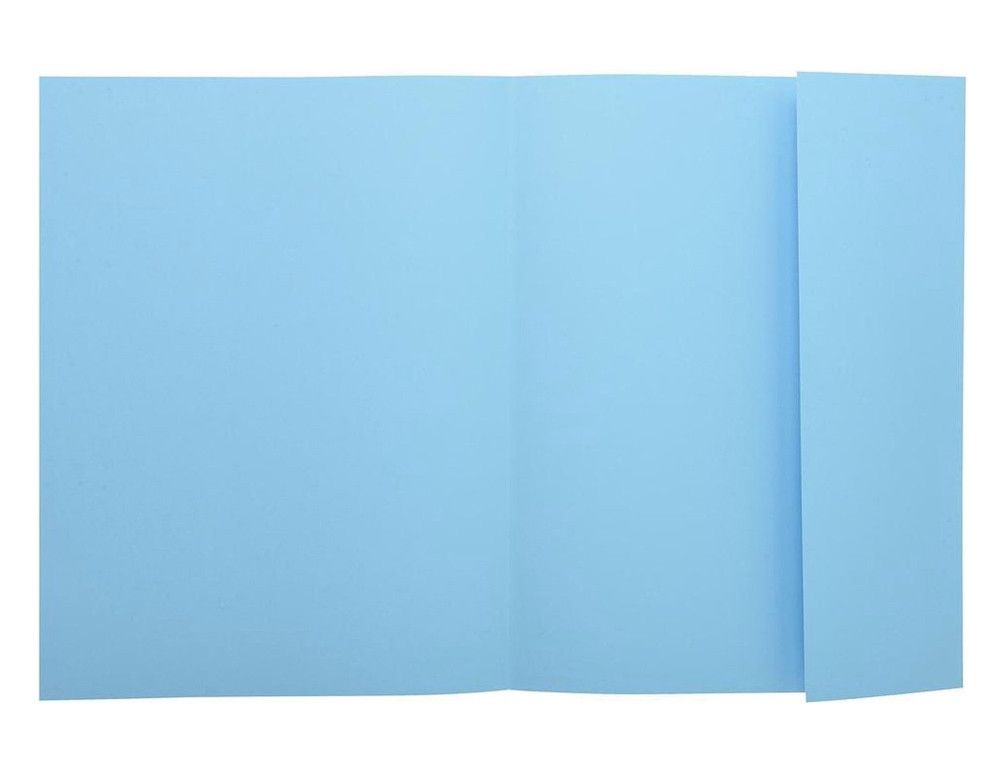 Subcarpeta Exacompta Din A4 Azul 160G/M2 Con Solapa Interior