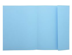 Subcarpeta Exacompta Din A4 Azul 160G/M2 Con Solapa Interior
