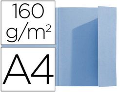 Subcarpeta Exacompta Din A4 Azul 160G/M2 Con Solapa Interior