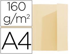 Subcarpeta Exacompta Din A4 Crema 160G/M2 Con Solapa Interior
