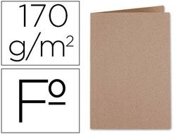 Subcarpeta Kraft Liderpapel Folio 170 G/M2