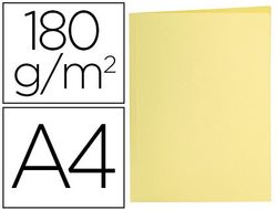 Subcarpeta liderpapel a4 amarillo pastel 180g/m2
