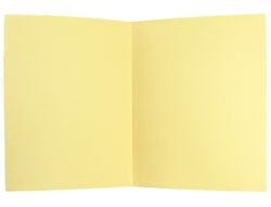 Subcarpeta liderpapel a4 amarillo pastel 180g/m2