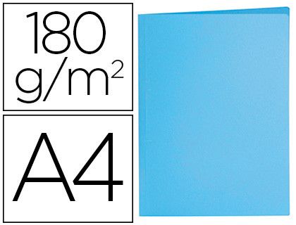 Subcarpeta liderpapel a4 azul pastel 180g/m2