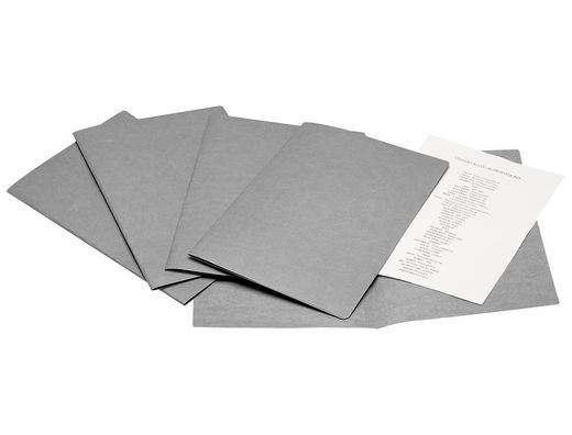 Subcarpeta Liderpapel A4 Gris Intenso 180G/M2