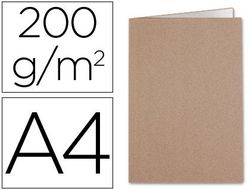 Subcarpeta Liderpapel A4 Kraft Interior Blanco 240G/M2